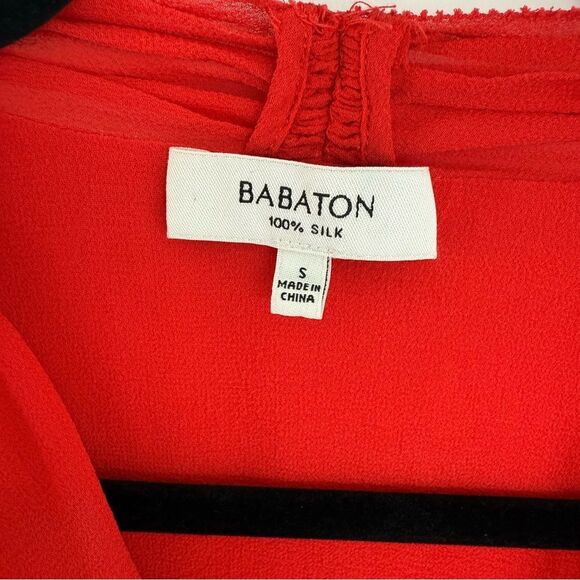 BABATON | 100% Silk blouse - Picture 3 of 10